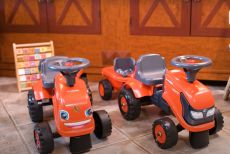 Дитячий трактор каталка з причепом Falk 260C Kubota